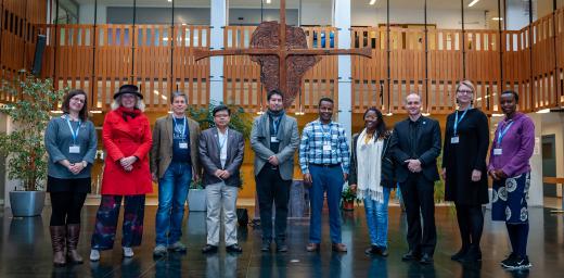 Members of the LWF Strategic Advisory Group for Theological Education and Formation, at the January 2020 meeting in Geneva. Photo: LWF/S. Gallay