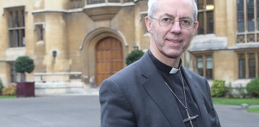 The nomination of Bishop Justin Welby as the 105th Archbishop of Canterbury was announced today at Lambeth Palace. Â© Lambeth Palace/Picture Partnership