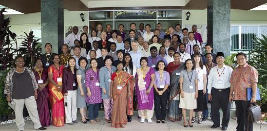 Member churches and related organizations assembled for a leadership conference in Asia.  