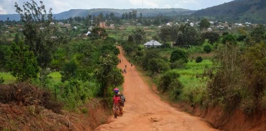 A road on the Cankuzo province, where LWF Burundi has operations. Photos: LWF/L. Gillabert