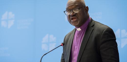 LWF President Archbishop Dr Panti Filibus Musa. Photo: LWF/A. Hillert
