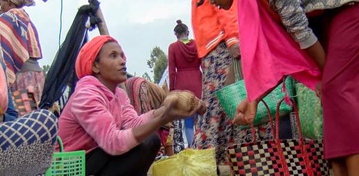 Returnee women migrants now earn income from their own businesses, supported by Symbols of Hope Ethiopia. Photo: EECMY-DASSC