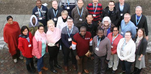  Participants at the 17th International Seminar for Pastors in Lutherstadt Wittenberg that took place from March 3rd to March 17th, 2018. Photo: LWB-Zentrum Wittenberg 