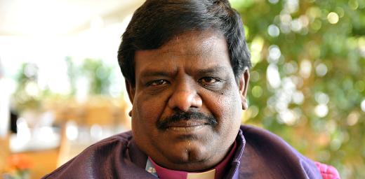 Rt Rev. O. Michael Benhur, Bishop of the South Andhra Lutheran Church. Photo: LWF/S. Gallay