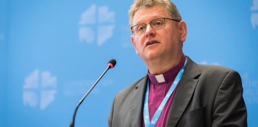 Bishop Samiec, from the Evangelical Church of the Augsburg Confession in Poland. Photo: LWF/Albin Hillert