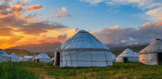 Mongolian yurts. Photo: Yang Shuo on Unsplash