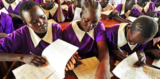 ALP students at Bahr El Naam Girls Primary school in Kakuma refugee camp, Kenya. Photo: LWF/ C.KÃ¤stner