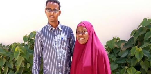 Abdi Abdullahi has come home. He is grateful to LWF for helping him gain the life experience that has enabled him to return to Somalia and serve his community. Photo: LWF/ Anne Wangari