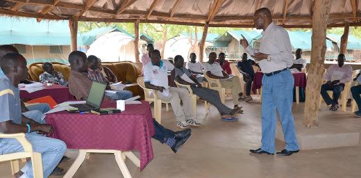 Workshop on child protection in Maban, South Sudan. Photo: LWF/ C.KÃ¤stner
