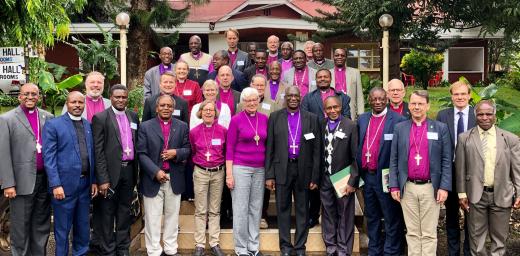 Bishops of the Evangelical Lutheran Church of Tanzania and the Church of Sweden during their joint retreat in Moshi, Tanzania Photo: LWF