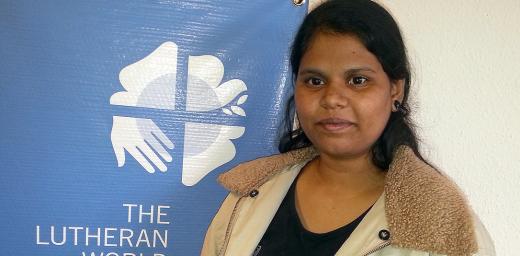 Ms Chrisida Nithyakalyani, UELCI youth secretary. Photo: LWF/P. Mumia