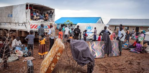 UNHCR and LWF response to South Sudanese refugees in Maban refugee camp. Photo: Mats Wallerstedt