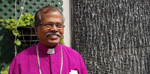 Bishop Daniel Jayaraj, Tamil Evangelical Lutheran Church. Photo: LWF/P. Lok