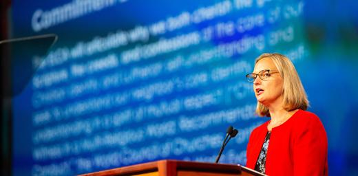 Ms Kathryn Mary Lohre, Executive for Ecumenical and Inter-religious Relations & Theological Discernment for the Evangelical Lutheran Church in America (ELCA). Photo: ELCA