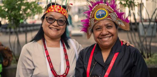 This year’s theme for the Season of Creation, “Listen to the Voice of Creation”, invites participants to consider ways to contemplate the voices of those who are silenced – among them the voices of indigenous peoples and women. Photo: Sean Hawkey/WCC