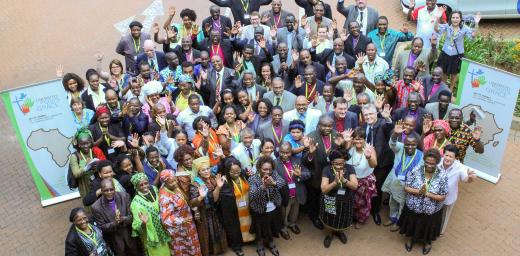 Participants of the 2017 Africa Pre-Assembly. Photo: LWF/A. Weyermüller