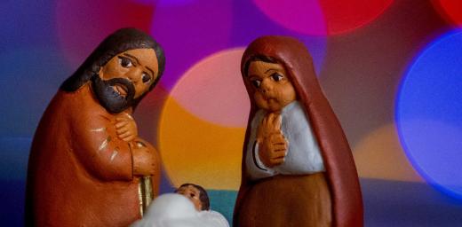 Mary, Joseph and the child Jesus. Photo: LWF/A. Danielsson