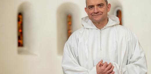 Brother Matthew, civil name Andrew Thorpe, comes from England and has an Anglican background. Photo: Atéliers et Presses de Taizé/ Tamino Petelinsek
