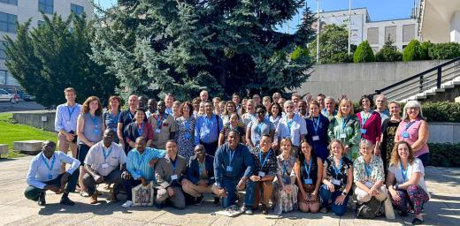 For the 2023 GLTM, participants met in Prague, Czech Republic, where LWF World Service has a support office. Photo: LWF 