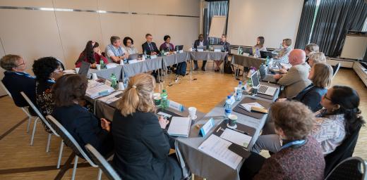 A session of the Committee for Communion Relations during the June 2024 LWF Council