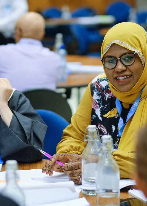 Farida Abdulbasit and Sister Karin Johansson