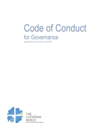 Code of Conduct for governance